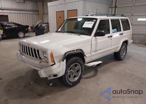 2000 Jeep Cherokee Classic из США, поврежденный, VIN 1J4FF58S8YL171529